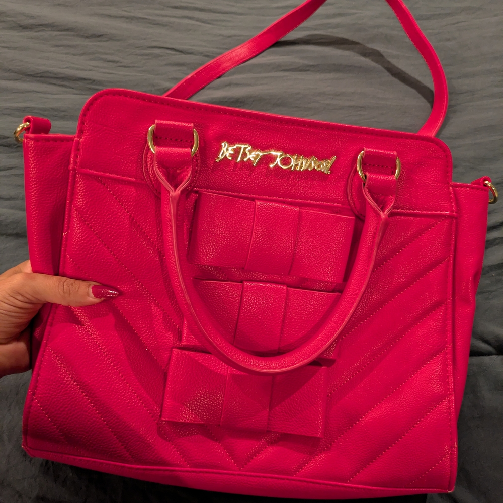 Betsey Johnson Pink Handbag
